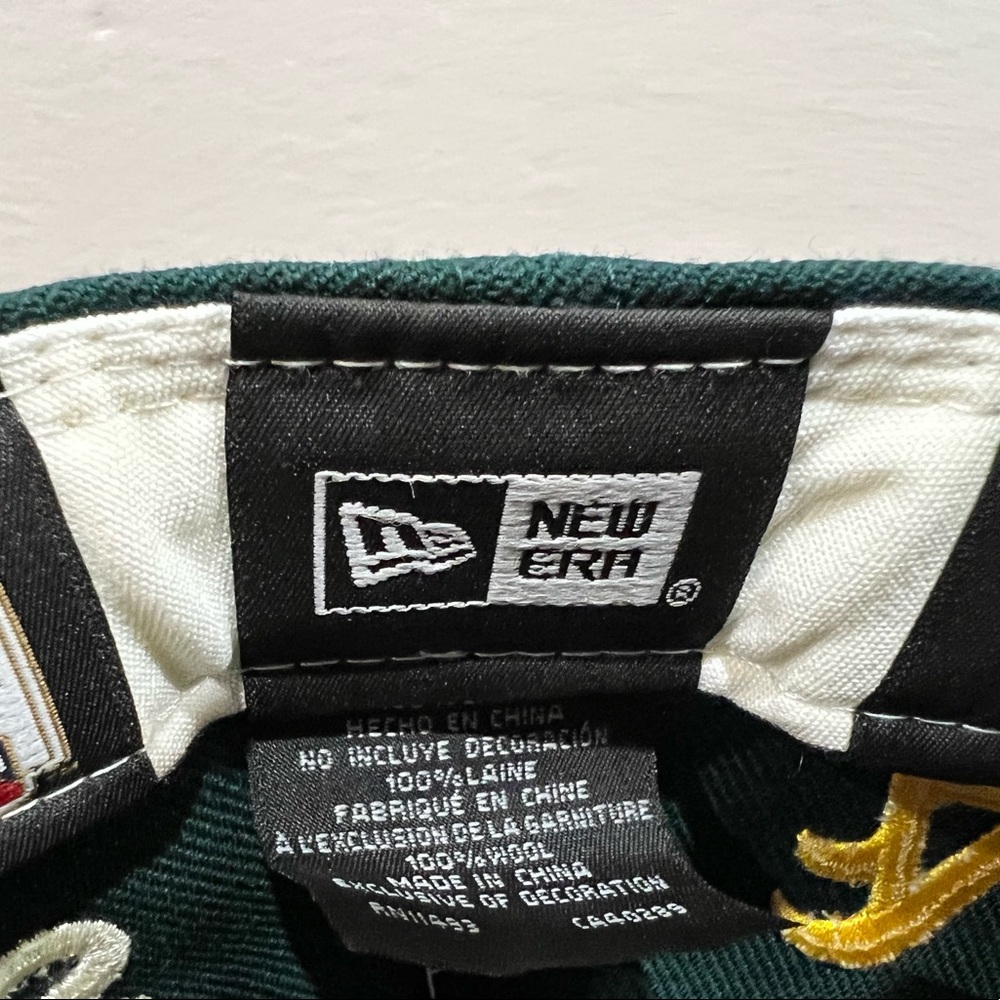 New Era, 59Fifty Fitted Hat, Logo Progression, Oakland Athletics - Picture 13 of 15